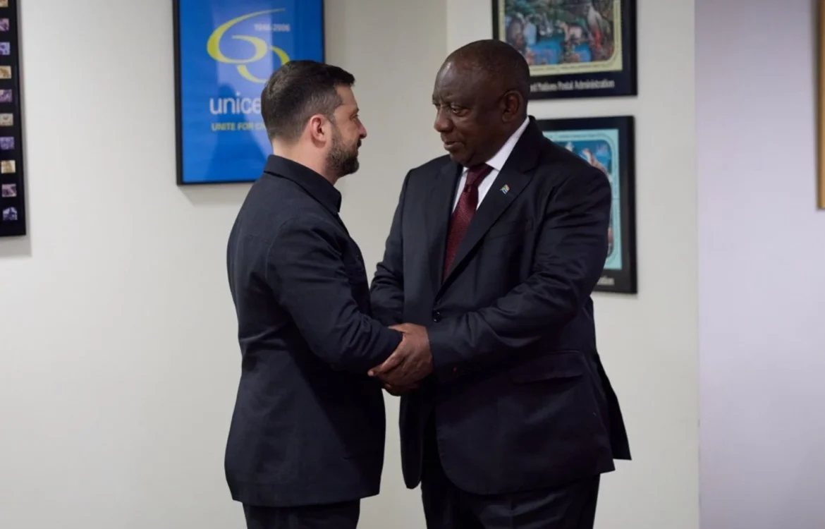 Південно-Африканська Республіка готова прийняти зустріч лідерів України та рф