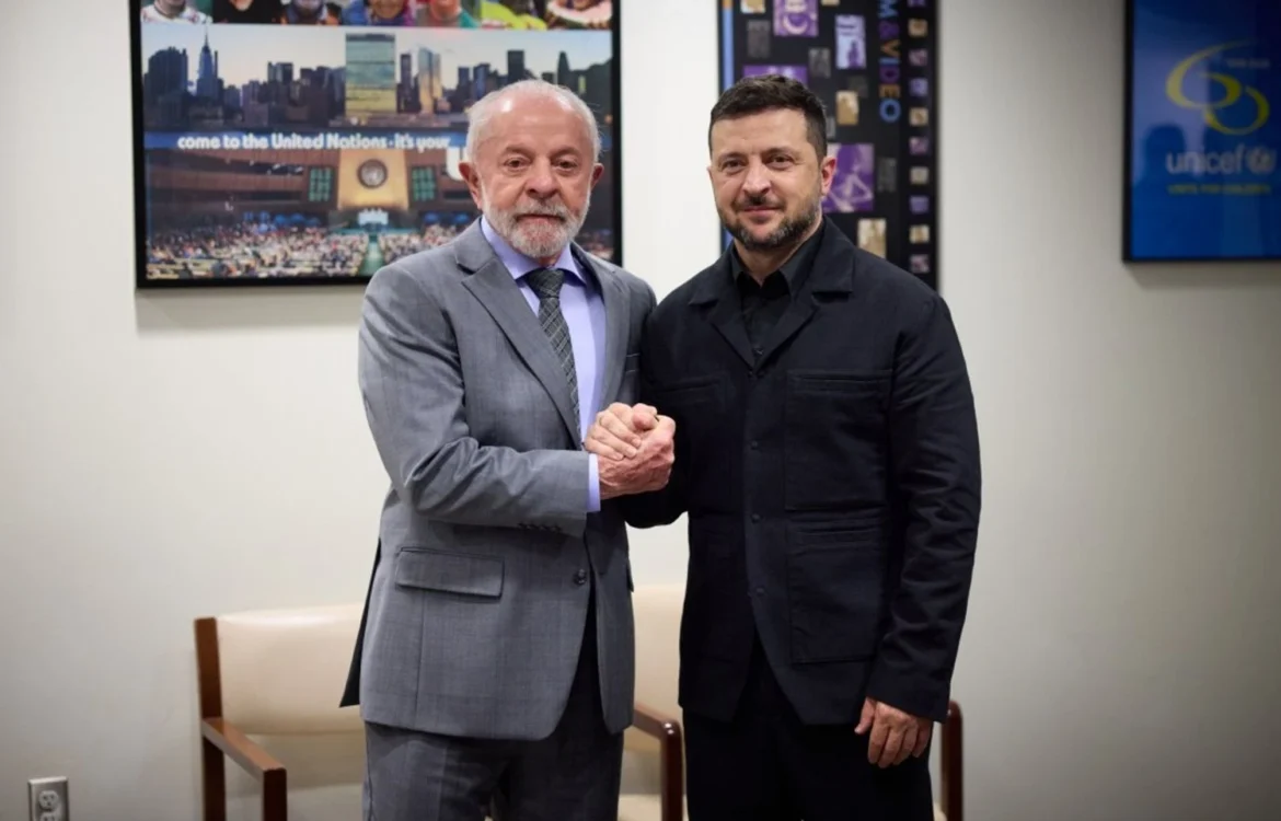 Бразилія готова відігравати роль у мирному процесі: Лула да Сілва на зустрічі із Зеленським