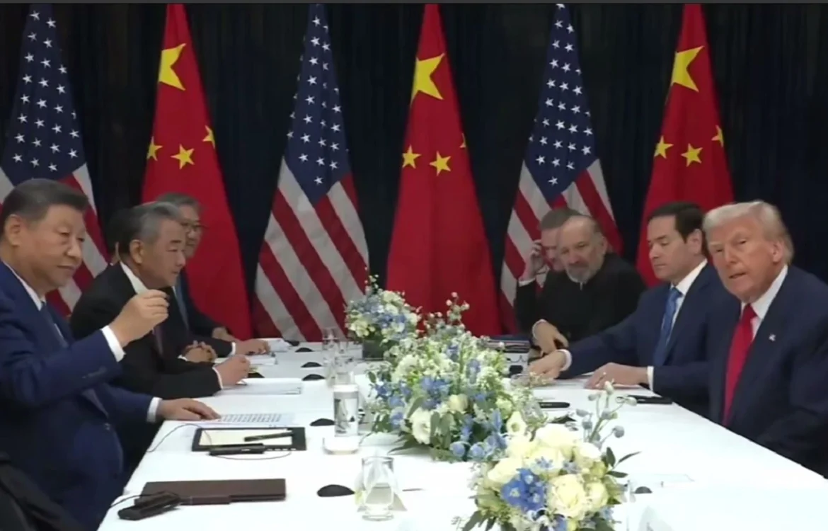 Трамп і Сі Цзіньпін розпочали переговори у Пусані: перші заяви