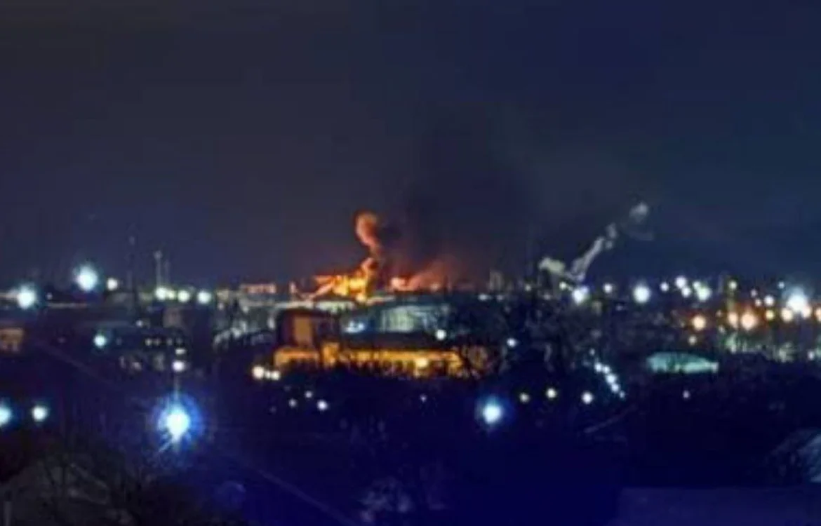 Дрони атакували нафтобазу в тимчасово окупованих Ровеньках на Луганщині