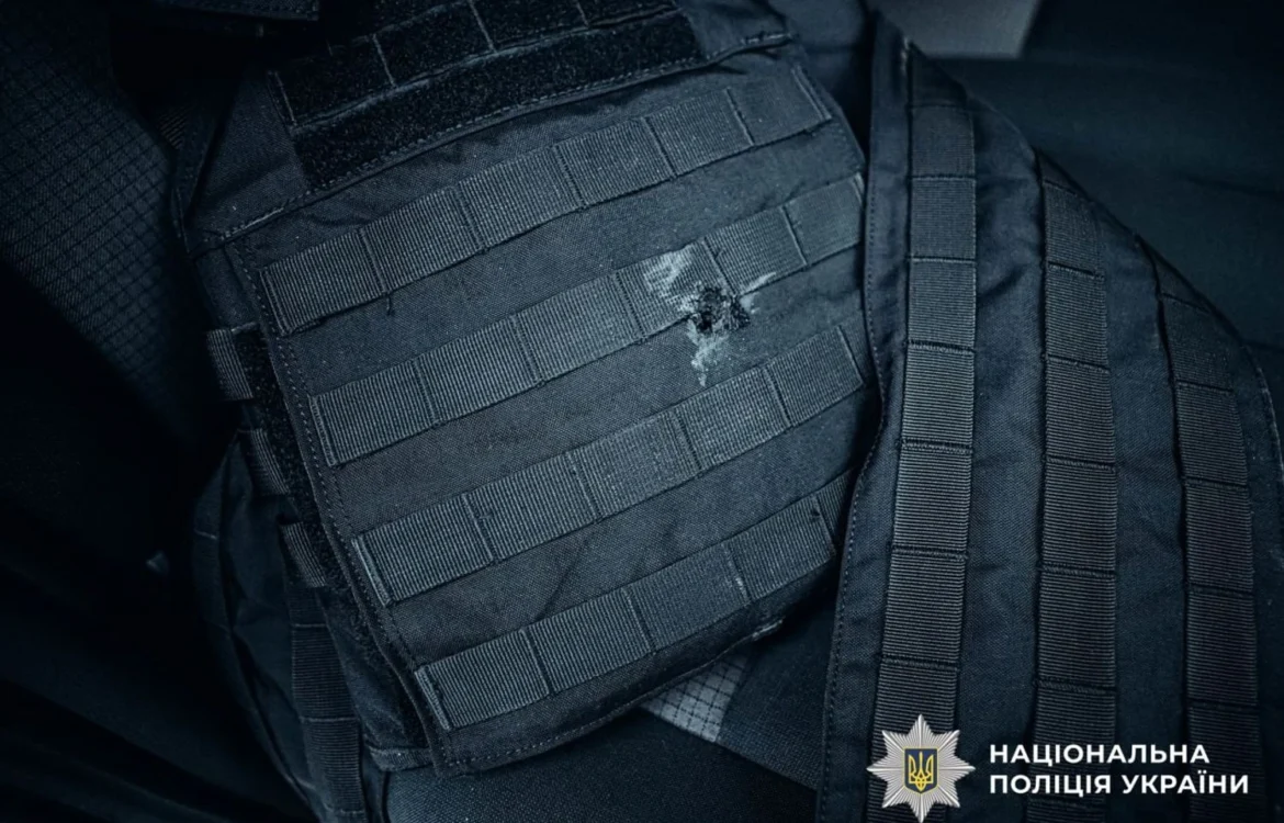 У Луцьку чоловік вистрелив у поліцейського, який прикрив жінку з дитиною