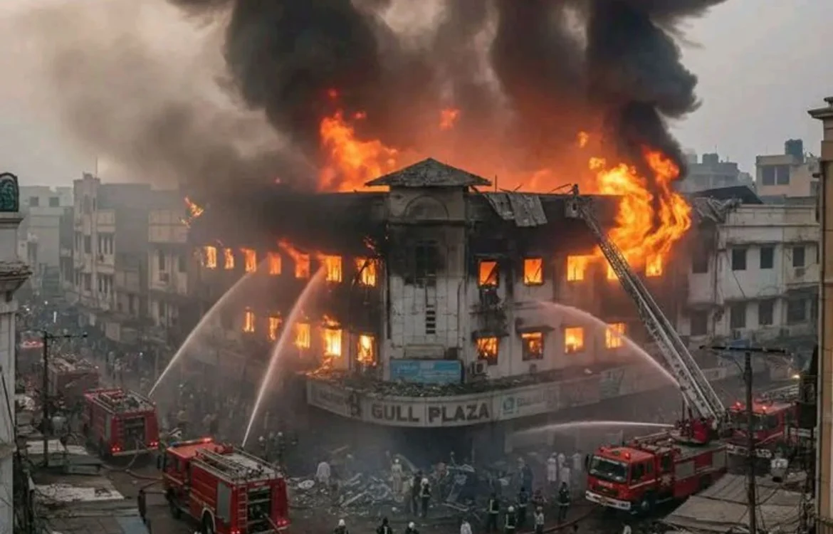 Пожежа у торговому центрі в Пакистані забрала життя 14 людей, десятки зникли безвісти