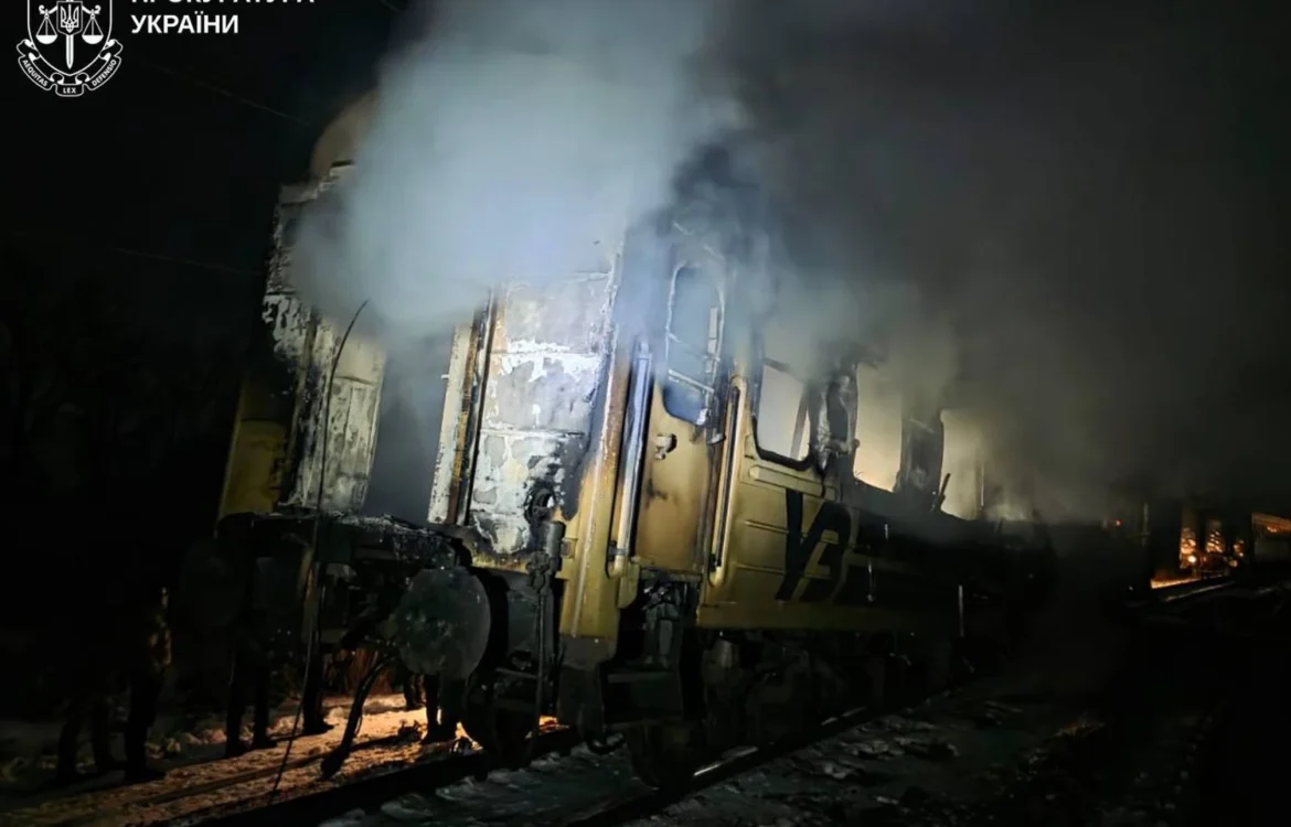 Атака рф на поїзд