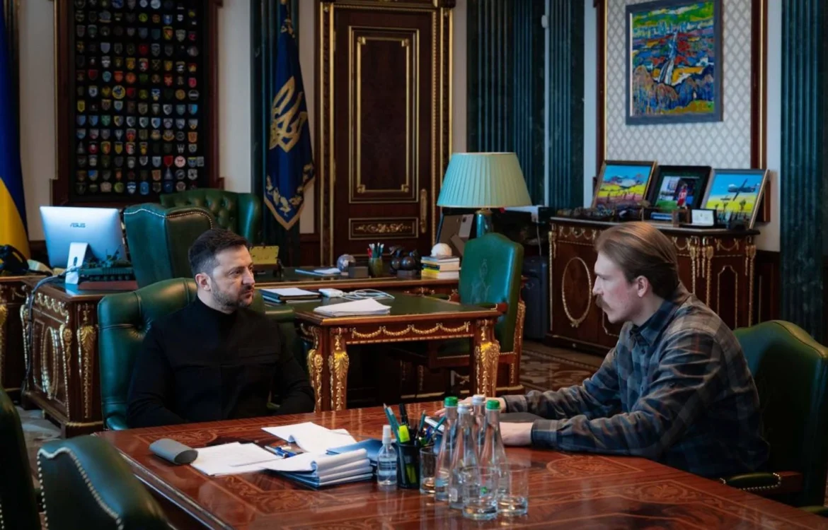 Зеленський зустрівся з бригадним генералом