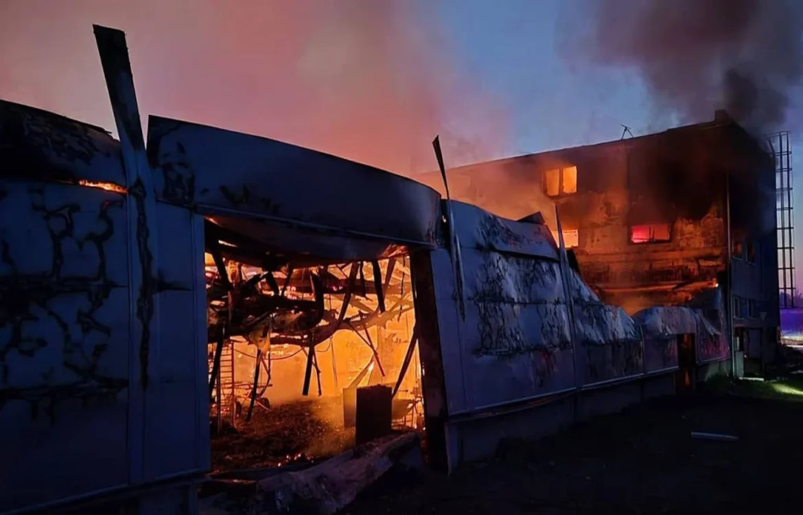 У Чехії сталася пожежа на підприємстві, що виробляє дрони для України