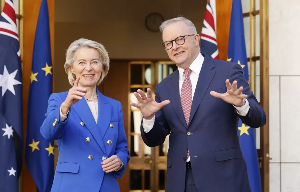 ЄС і Австралія уклали угоду про вільну торгівлю після років переговорів