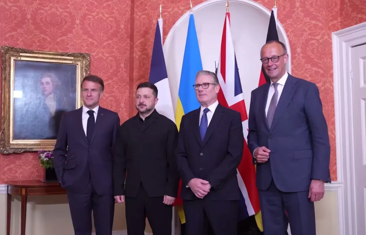 Зеленський у Лондоні обговорив з лідерами Британії, Франції та ФРН удари по росії та нову допомогу